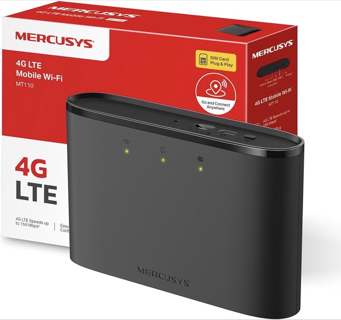 Portable 4G LTE Travel WiFi Router